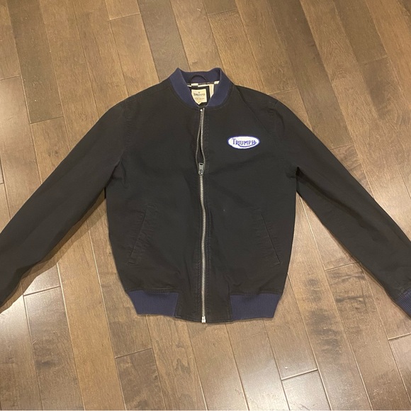 Triumph casual motorcycle jacket size adult small - Picture 1 of 8
